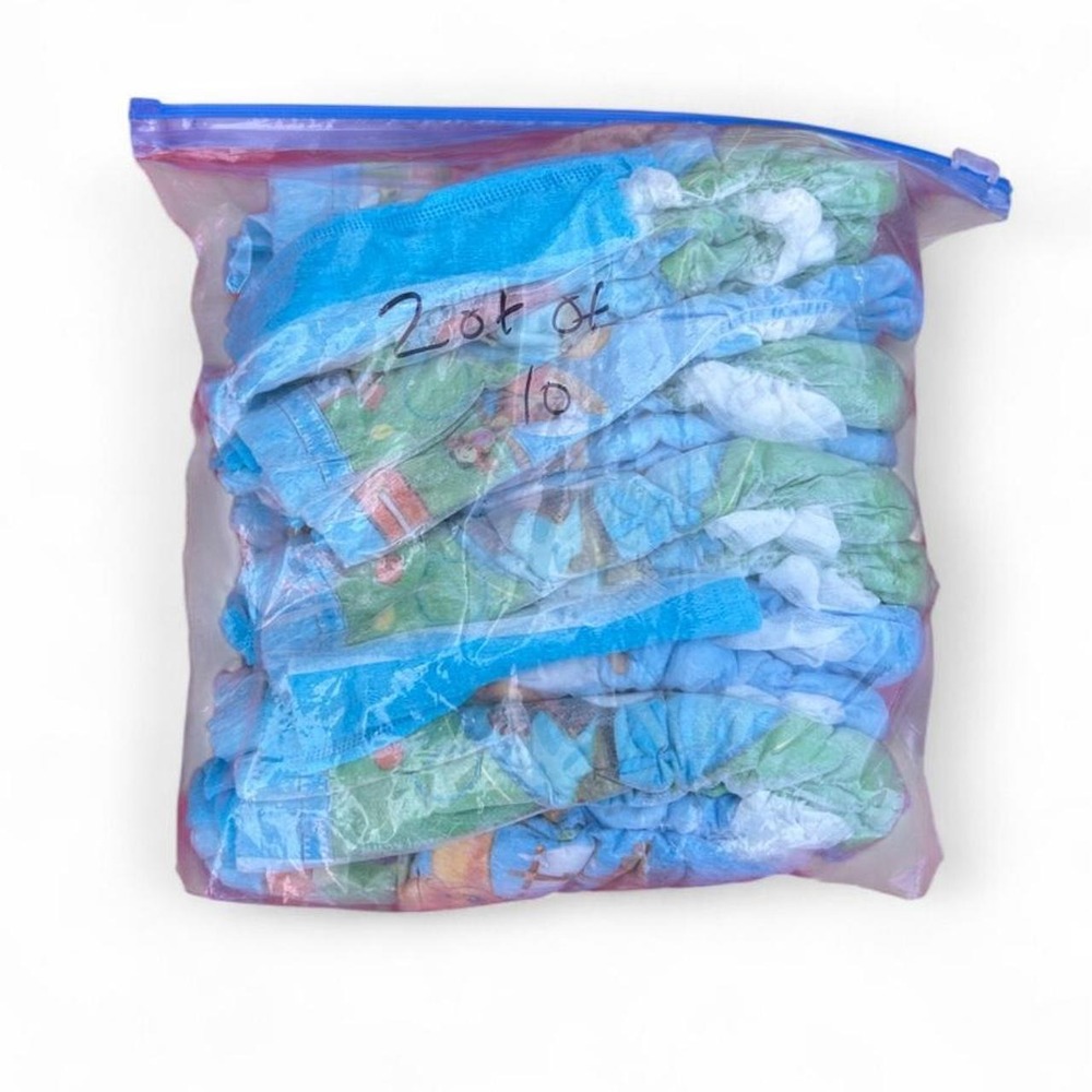 Lot of 10 Huggies Little Swimmers Pool Diaper M/M approx a size 4